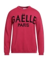 Gaelle Paris Gaëlle Paris Man Sweater Magenta Size M Wool, Acrylic In Red