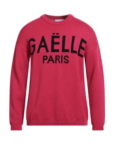 GAELLE PARIS GAËLLE PARIS MAN SWEATER FUCHSIA SIZE M WOOL, ACRYLIC