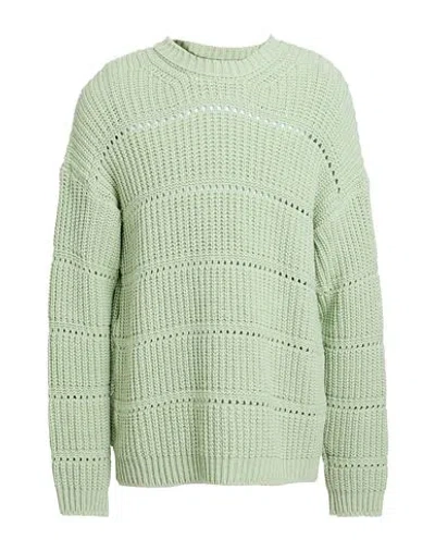Gaelle Paris Gaëlle Paris Man Sweater Light Green Size M Cotton