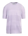 Gaelle Paris Gaëlle Paris Man Sweater Lilac Size L Cotton In Purple