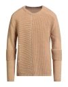 Gaelle Paris Gaëlle Paris Man Sweater Sand Size L Acrylic, Polyester