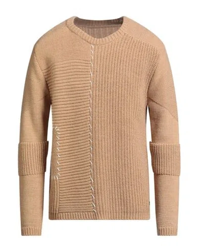 Gaelle Paris Gaëlle Paris Man Sweater Sand Size L Acrylic, Polyester