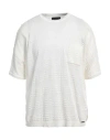 Gaelle Paris Gaëlle Paris Man Sweater Ivory Size Xl Cotton In White
