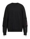 Gaelle Paris Gaëlle Paris Man Sweatshirt Black Size M Cotton In Black