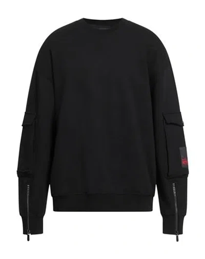 Gaelle Paris Gaëlle Paris Man Sweatshirt Black Size M Cotton