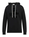 Gaelle Paris Gaëlle Paris Man Sweatshirt Black Size M Cotton, Elastane