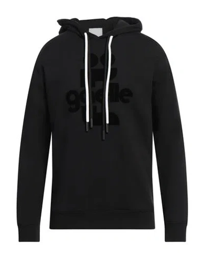 Gaelle Paris Gaëlle Paris Man Sweatshirt Black Size M Cotton, Elastane