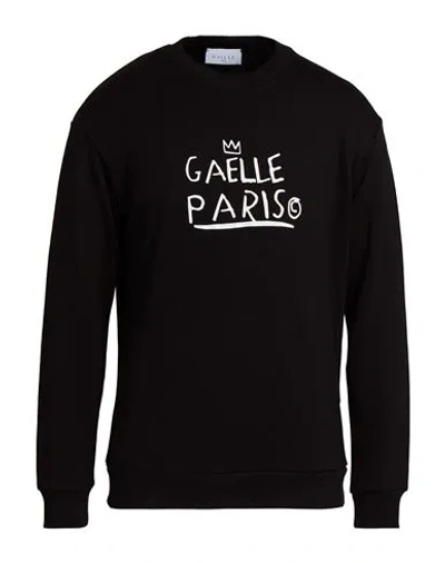 Gaelle Paris Gaëlle Paris Man Sweatshirt Black Size S Cotton