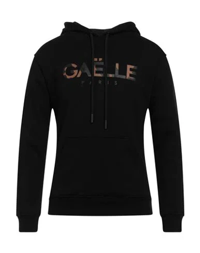 Gaelle Paris Gaëlle Paris Man Sweatshirt Black Size Xxl Cotton