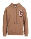 Gaelle Paris Gaëlle Paris Man Sweatshirt Brown Size M Cotton