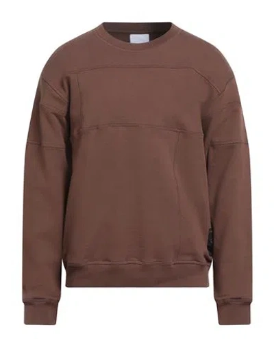 Gaelle Paris Gaëlle Paris Man Sweatshirt Brown Size M Cotton