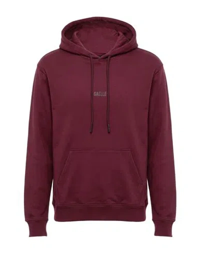 Gaelle Paris Gaëlle Paris Man Sweatshirt Burgundy Size S Cotton, Elastane In Purple