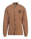 Gaelle Paris Gaëlle Paris Man Sweatshirt Camel Size S Cotton In Beige