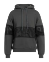 Gaelle Paris Gaëlle Paris Man Sweatshirt Charcoal Size M Cotton, Polyester In Grey