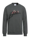Gaelle Paris Gaëlle Paris Man Sweatshirt Grey Size M Cotton In Gray