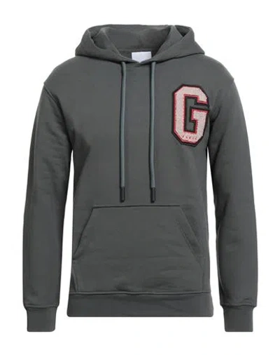 Gaelle Paris Gaëlle Paris Man Sweatshirt Lead Size S Cotton In Gray