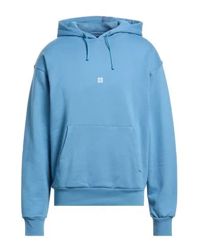 Gaelle Paris Gaëlle Paris Man Sweatshirt Light Blue Size Xxl Cotton