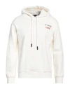 Gaelle Paris Gaëlle Paris Man Sweatshirt Off White Size M Cotton, Elastane In Off White