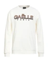 Gaelle Paris Gaëlle Paris Man Sweatshirt Off White Size M Cotton, Elastane