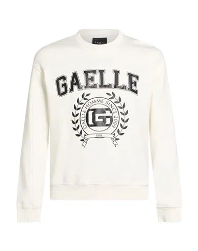 Gaelle Paris Gaëlle Paris Man Sweatshirt White Size S Cotton