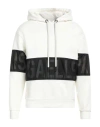 Gaelle Paris Gaëlle Paris Man Sweatshirt White Size S Cotton, Polyester