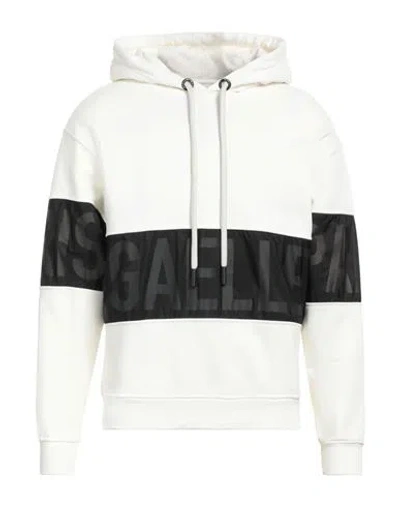Gaelle Paris Gaëlle Paris Man Sweatshirt White Size S Cotton, Polyester In White