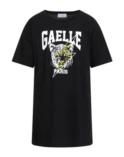Gaelle Paris Gaëlle Paris Man T-shirt Black Size 2 Cotton