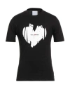 Gaelle Paris Gaëlle Paris Man T-shirt Black Size S Cotton