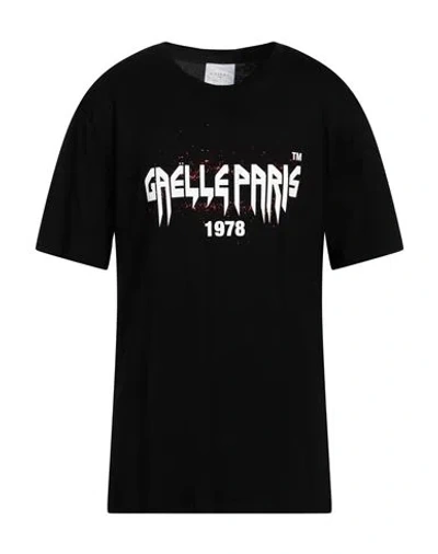 Gaelle Paris Gaëlle Paris Man T-shirt Black Size Xxl Cotton