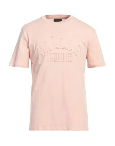 Gaelle Paris Gaëlle Paris Man T-shirt Blush Size L Cotton In Pink