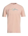 Gaelle Paris Gaëlle Paris Man T-shirt Blush Size Xl Cotton In Pink