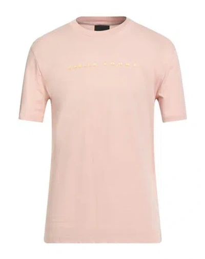 Gaelle Paris Gaëlle Paris Man T-shirt Blush Size Xl Cotton In Pink