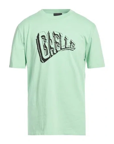 Gaelle Paris Gaëlle Paris Man T-shirt Light Green Size Xl Cotton