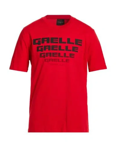 Gaelle Paris Gaëlle Paris Man T-shirt Red Size L Cotton