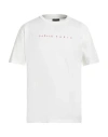 Gaelle Paris Gaëlle Paris Man T-shirt White Size L Cotton