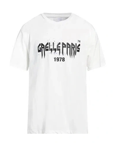 Gaelle Paris Gaëlle Paris Man T-shirt White Size Xl Cotton