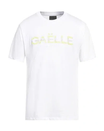 Gaelle Paris Gaëlle Paris Man T-shirt White Size Xxl Cotton