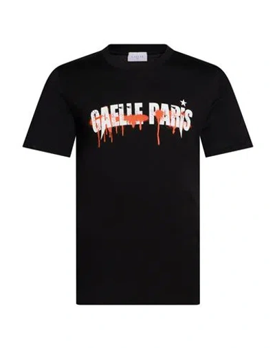 Gaelle Paris Gaëlle Paris Man T-shirt Black Size L Cotton