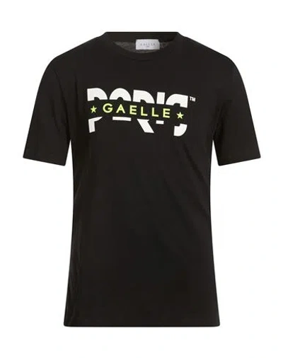 Gaelle Paris Gaëlle Paris Man T-shirt Black Size L Cotton
