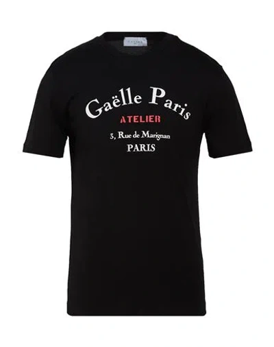 Gaelle Paris Gaëlle Paris Man T-shirt Black Size S Cotton