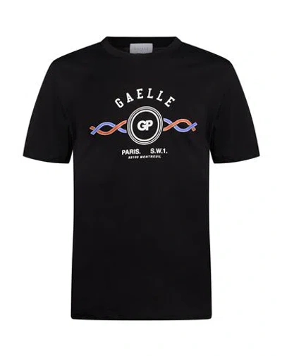 Gaelle Paris Gaëlle Paris Man T-shirt Black Size S Cotton