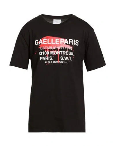 Gaelle Paris Gaëlle Paris Man T-shirt Black Size Xs Cotton