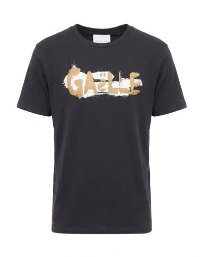 Gaelle Paris Gaëlle Paris Man T-shirt Charcoal Size S Cotton In Grey