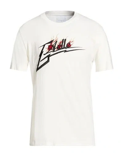 Gaelle Paris Gaëlle Paris Man T-shirt Ivory Size S Cotton In White
