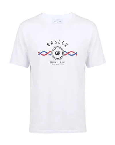 Gaelle Paris Gaëlle Paris Man T-shirt White Size S Cotton