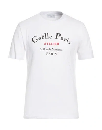 Gaelle Paris Gaëlle Paris Man T-shirt White Size Xl Cotton