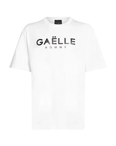 Gaelle Paris Gaëlle Paris Man T-shirt White Size Xxl Cotton