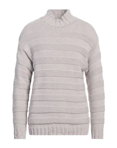 Gaelle Paris Gaëlle Paris Man Turtleneck Light Grey Size M Cotton