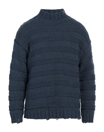 Gaelle Paris Gaëlle Paris Man Turtleneck Navy Size M Cotton