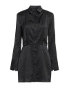 Gaelle Paris Gaëlle Paris Noir Woman Mini Dress Black Size 12 Polyester, Elastane In Black